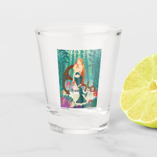Verre A Shot Famille de sirènes (rousses)