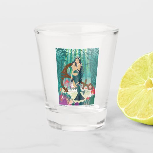 Verre A Shot Famille Mermaid (Devant)