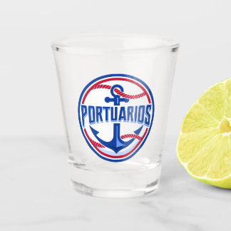Verre A Shot Fan articulo Beisbol Cuba Portuarios.