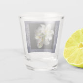 Verre A Shot Fantaisie de lys blancs (Dos)