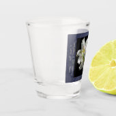 Verre A Shot Fantaisie de lys blancs (Gauche)