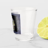 Verre A Shot Fantaisie de lys blancs (Droite)