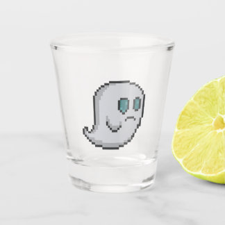 Verre A Shot Fantôme Rétro 8-bits