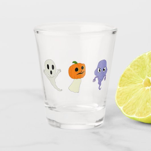 Verre A Shot Fantômes (Devant)