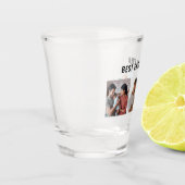 Verre A Shot Father Photo Collage Custom Giant (Gauche)