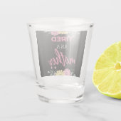 Verre A Shot Fatiguée Comme Une Mère (Dos)