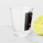Verre A Shot Fatiguée Comme Une Mère (Gauche)