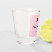 Verre A Shot Faveur de réception de mariage personnalisée moder (Gauche)