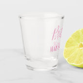 Verre A Shot Faveur pour votre domestique d'honneur (Gauche)