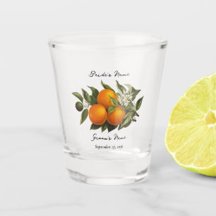 Verre A Shot Favor de mariage Citron Orange Méditerranéen Itali