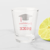 Verre A Shot Félicitations College Graduation Party Favoriser R (Dos)