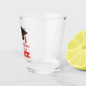 Verre A Shot Félicitations College Graduation Party Favoriser R (Droite)