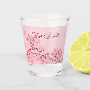 Verre A Shot Femme d'honneur Spring Cherry Blossoms