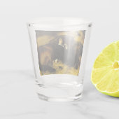 Verre A Shot Femme et Cheval (Dos)