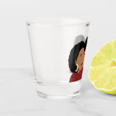 Verre A Shot Femmes noires, soeurs amies (Gauche)