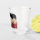 Verre A Shot Femmes noires, soeurs amies (Droite)