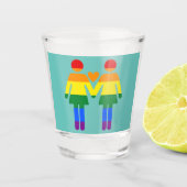 Verre A Shot Femmes Rainbow (Devant)