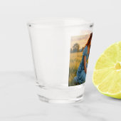 Verre A Shot Fer à cheval chanceux (Gauche)