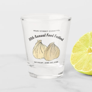 Verre A Shot Festival alimentaire chinois Dim Sum Shumai Dumpli