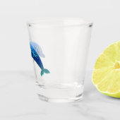 Verre A Shot Fête Avec Un Marsouin (Droite)