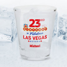 Fête d'anniversaire à Las Vegas - 23e anniversaire