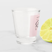 Verre A Shot Fête d'anniversaire cinquantième moderne (Gauche)