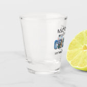 Verre A Shot Fête de célibataire Chicago Ilinois Faveur (Gauche)