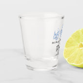 Verre A Shot Fête de fiançailles de destination (Gauche)