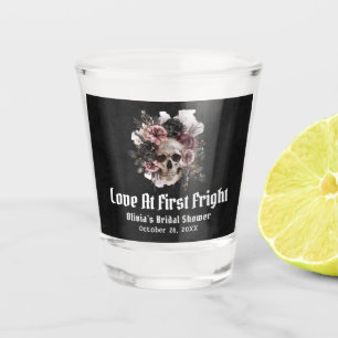 Verre A Shot Fête de Fiançailles Squelette d'Halloween Amour au