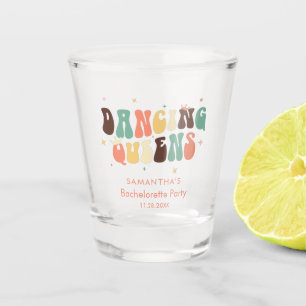 Verre A Shot Fête de Filles de Bachelorette Rétro Week-end sur
