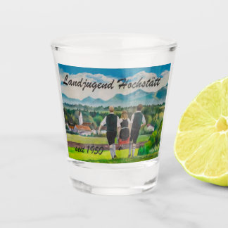 Verre A Shot Fête de la jeunesse rurale