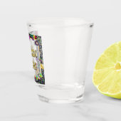 Verre A Shot Fête de Mardi Gras (Droite)