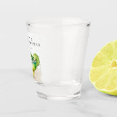 Verre A Shot Fête de mariage aquarelle Fiesta (Droite)