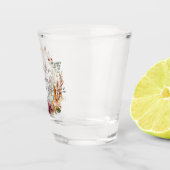 Verre A Shot Fête de mariage champêtre avec fleurs d'automne (Droite)