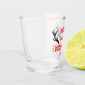 Verre A Shot Fête de Noël de Rinder fougueux (Gauche)