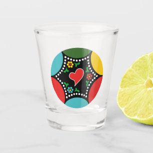 Verre A Shot Fête de Noël Portugaise Chaleureuse et Cadeaux