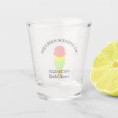 Verre A Shot Fête des mariées de crème glacée récupérée (Devant)