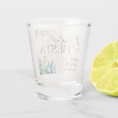 Verre A Shot Fête des mariées mexicaine Cactus Fiesta (Dos)