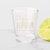 Verre A Shot Fête des mères Amour maman (Dos)