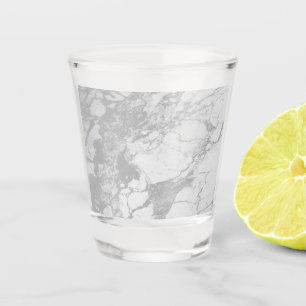 Verre A Shot Fête des pères Motif en marbre gris