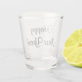 Verre A Shot Fête du Nouvel An (Dos)