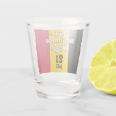 Verre A Shot Fête nationale belge (Dos)