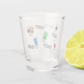 Verre A Shot Fête Shot Boisson Alcool Cocktail Drôle (Dos)