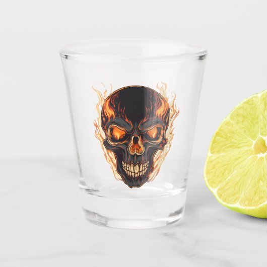 Verre A Shot Feu et glace (Devant)