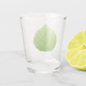 Verre A Shot Feuille d'Aspen vert #11 (Dos)