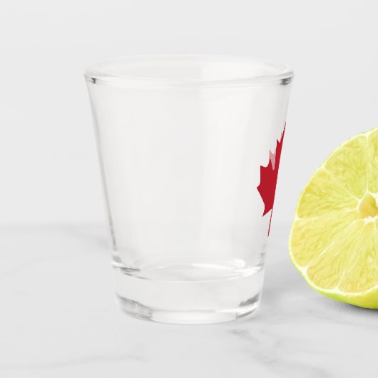 Verre A Shot Feuille d'érable du Canada (Gauche)