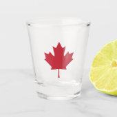 Verre A Shot Feuille d'érable du Canada (Devant)
