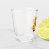 Verre A Shot Feuilles d'automne (Gauche)