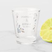 Verre A Shot Feuilles d'automne rustique mariage de automne (Dos)