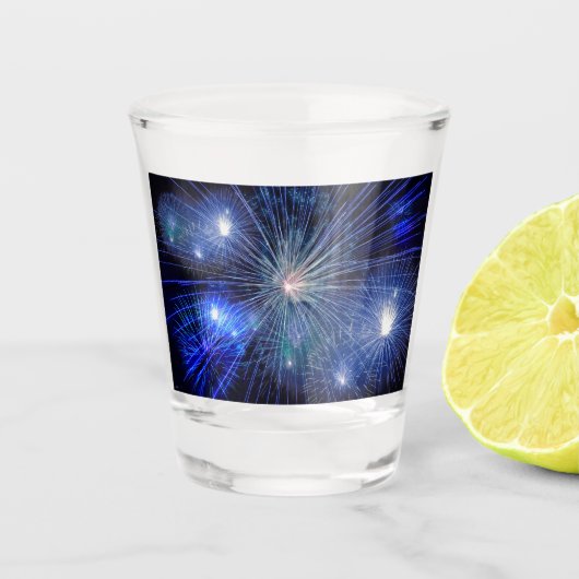 Verre A Shot Feux de travail (Devant)